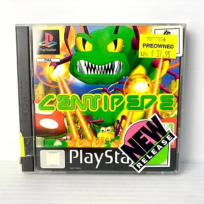 Centipede + Manual - PS1 - Tested & Working - Free Postage • $23.88