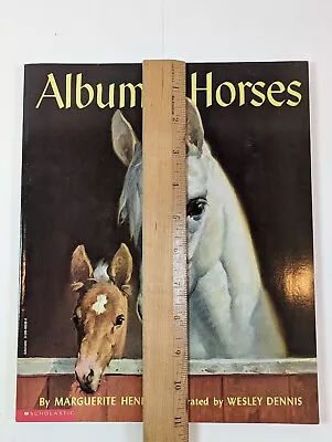 Album Of Horses Marguerite Henry Children's Horse Book 1994 Softcover Equestrian • $14