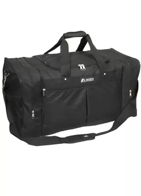 Everest 1015XL-BK 30 In. 600 Denier Polyester Travel Gear Duffel Bag • $34.99