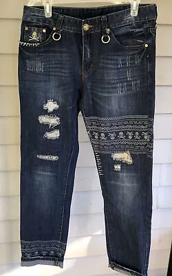 Mastermind Jeans Men’s Japan Mindblow Straight Leg Sz 32 Distressed Vintage Goth • $160