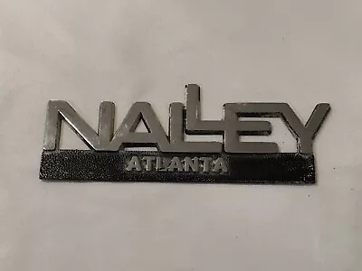 Vintage Nalley Atlanta Georgia Car Dealership Dealer Metal Nameplate Emblem • $18.99
