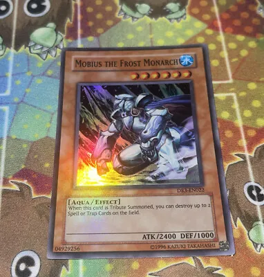 Yu-Gi-Oh! Mobius The Frost Monarch Super Rare DR3-EN022 (LP) • $31.11