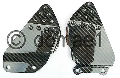 Honda CBR900RR Carbon Fiber Heel Guards SC33 95-99 Plates Protectors Fireblade • $119.48