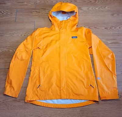 $59.99 • Buy Patagonia H2NO Torrentshell Jacket Rain Coat Women's Size Medium Orange 83805