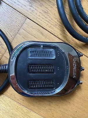 £0.99 • Buy 3 Way Scart Lead Cable Wire Splitter Switch Box Adapter Extension Tv Dvd Video