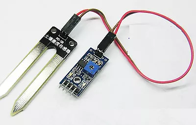 Soil Humidity Hygrometer Moisture Detection Sensor Module Arduino W/Dupont Wires • $1.48