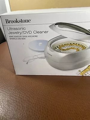 Brookstone Ultrasonic Cleaner Jewelry DVD Eyeglass Watches & More CD-7830A • $17.95