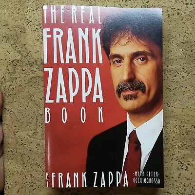 $17.99 • Buy The Real Frank Zappa Book Peter Occhiogross Poseidon Press 1989