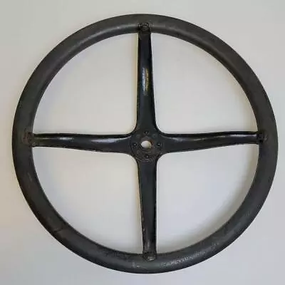 Model T Ford 17  Steering Wheel Authentic Original 1920's 4 Spoke With Keyway • $124.95