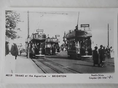 £1.63 • Buy Pamlin Prints M 3119 - Brighton Trams 62 & 24 @ The Aquarium