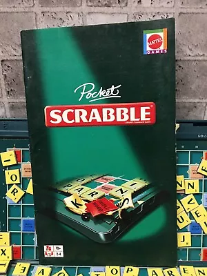 Vintage 2006 Scrabble Pocket Travel Size Game Magnetic Complete & Instructions • £18