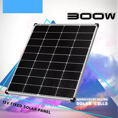 12V 300W Solar Panel Kit Mono Home Caravan Camping Power Charging Battery • $99