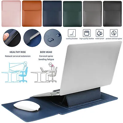 Wallet Sleeve Cover Case Bag With Stand For MacBook Air Pro 13 14  15  Retina • $22.99
