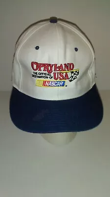 $17.99 • Buy Vintage 80s Opryland USA NASCAR Snapback Ball Cap Hat
