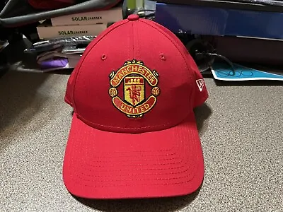 New With Defect Manchester United Soccer Club New Era Strapback Hat Man U Cap • $10