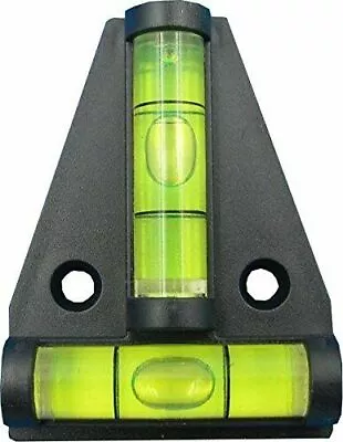 Two Way T-Shape Mini Leveller Bubble Spirit Level For Pictures TV's Caravans • £2.99