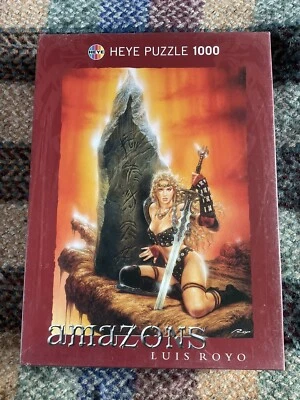 Heye 1000 Piece Jigsaw Puzzle - ROCK - AMAZONS - LUIS ROYO - NEW • £32