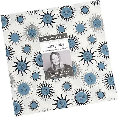 Starry Sky Moda Layer Cake 42 100% Cotton 10  Precut Quilt Squares • $47.99