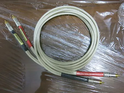 RCA Twin Wire Signal Cable 1.25m *2 (Western Electric Cloth Shield Wire) • $288
