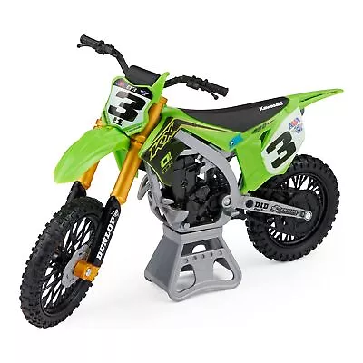 Supercross Authentic Eli Tomac 1:10 Scale Collector Die-Cast Motorcycle Replica • $19.05