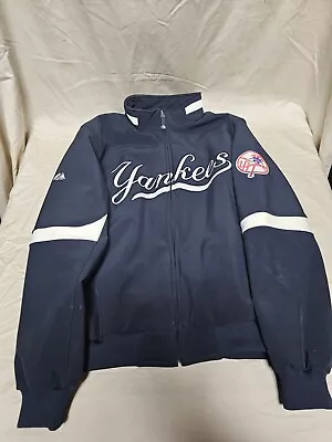 100% Authentic Majestic MLB New York Yankees Therma Base Dugout Jacket XL Men • $99.99