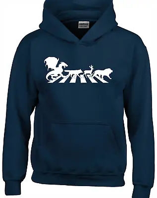 Abbey Rd Of Thrones Hoody Hoodie Game Of Khaleesi Fan Lannister Snow Tyrion • £16.99