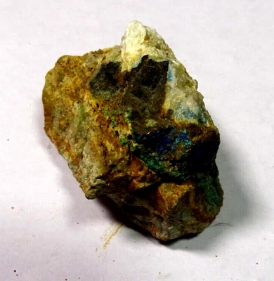 £9.95 • Buy NATURAL SPECIMEN Of COPPER BASED MINERAL & LINARITE ROUGHTON GILL CUMBRIA, UK 25