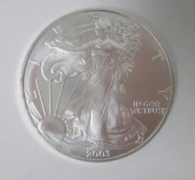 2003 Walking Liberty United States Of America 1 Oz Fine Silver Dollar Coin Cased • $59.99
