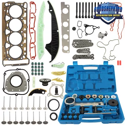 Engine Gasket Valves Timing Chain Tool Kit For VW Jetta Golf GTI Audi A4 TT 2.0T • $153.55