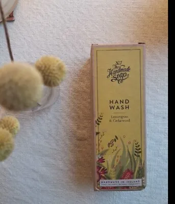 The Handmade Soap - Lemongrass & Cedarwood HAND WASH • £8.99