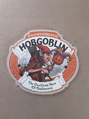 £1.10 • Buy Wychwood Brewery Hobgoblin New Halloween T-Shirt Offer 2014 Beer Mat Coaster 