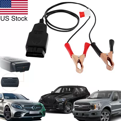 BT30 OBD2 Car Automotive ECU Memory Saver Battery Connector Safe Replacing Tool • $15.99