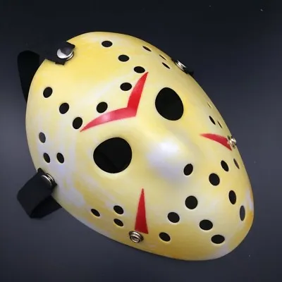 Friday The 13th Halloween Myers Jason VS. Freddy Costume Prop Horror Hockey Mask • £6.99