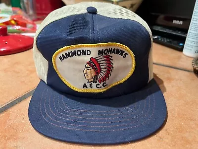 Hammond Mohawks A & CC Trucker Hat Adjustable • $25