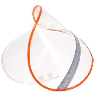 Clear Plastic Rain Bonnet With Visor - Water Resistant & Reusable-SK • £7.99