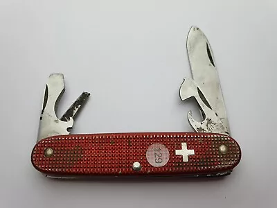Victorinox Elinox Swiss Red Military Army Knife - Alox • $220