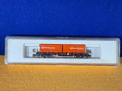 H11-67 Train Car - Piggyback W/ Trailers - Z Scale - Marklin Mini-club #82282 • $51.95