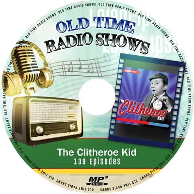 The Clitheroe Kid 139 Old Time Radio Shows On An MP3 Audio DVD • £3.50