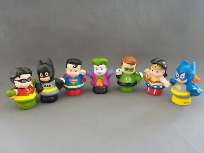$17.45 • Buy Little People Toy DC Super Hero Batman Batgirl Joker Superman Wonder Woman  (7)