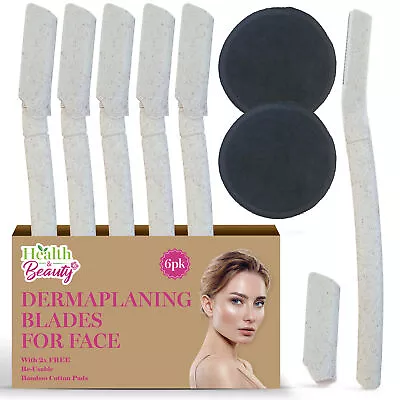 6-18pk Dermaplaning Blade Face Eyebrow Shaper Shaver Trimmer Facial Hair Razor • £9.99