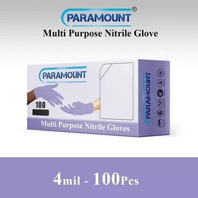 Purple Nitrile Exam/Medical Glove 4mil Latex-Free • $45.99