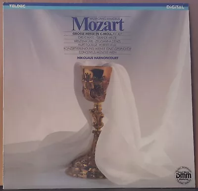 Teldec 6.43120 Az 1985 Germany Ed 1 Mozart - Missa In C (great Mass) Harnoncourt • $12.95