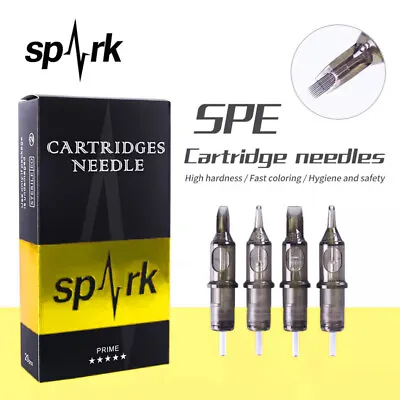 20PC Spark Tattoo Disposable Cartridge Needles Shaders 5RS 7RS 9RS 11RS 14RS • $11.99