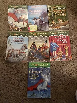 Magic Tree House Lot Of 7 • $9