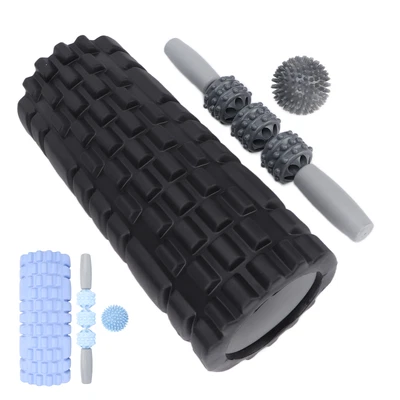 $43.13 • Buy Foam Massage Roller Set Hollow Muscle Relax Portable Fitness Yoga Stick For Wais