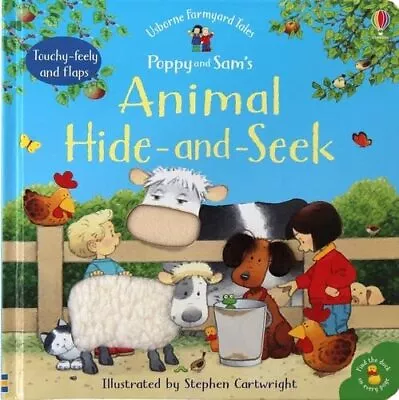 Animal Hide And Seek (Farmyard Tales Touchy-f... By Cartwright Stephen Hardback • £3.49