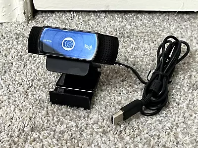Logitech C920 Video Webcam (Full HD 1080p) - Black (Used Works Well) • $28