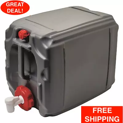 5 Gallon Reliance Aqua-Stack Camping Water Container Jug Storage Hideaway Spigot • $41.99