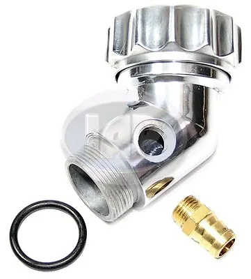 1950-1979 Vw Angled Oil Filler Extension W/ Billet Cap & Vent Bug Bus Ghia • $23.85