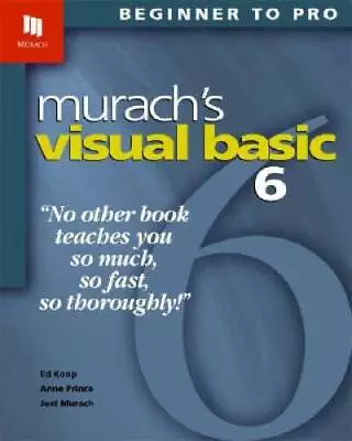 Murachs Visual Basic 6 - Paperback By Murach Mike - GOOD • $6.38